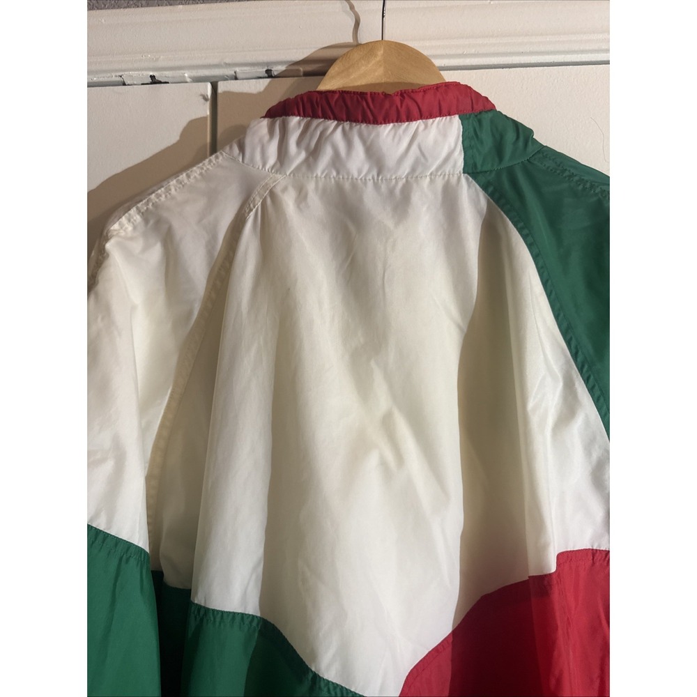 Vintage 1994 World Cup Italy Apex One Windbreaker Jacket Soccer 90s Size XL - Picture 6 of 14